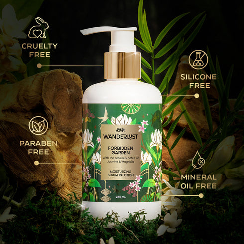 Wanderlust Forbidden Garden Jasmine Serum-in-Lotion for Supple Skin