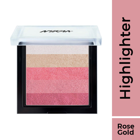 Nykaa Glow Goals! Shimmer Brick Highlighter Palette (7.5gm)