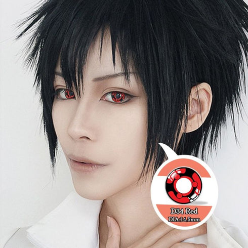 D34 | Red Cosplay Contact Lens