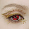 D34 | Red Cosplay Contact Lens