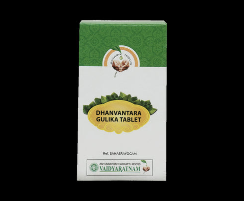 VAIDYARATNAM DHANWANTHARI GULIKA TABLET 100 NOS