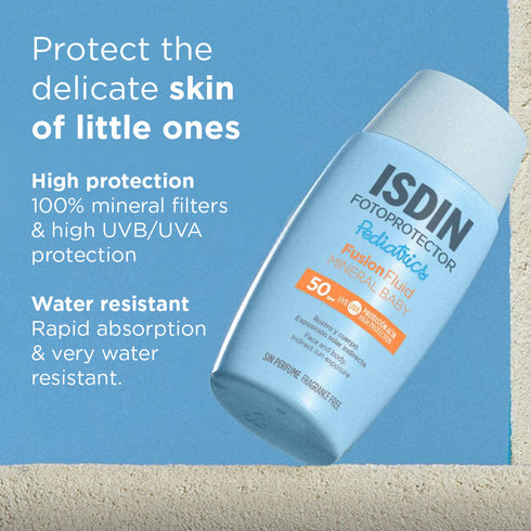 ISDIN Fotoprotector Mineral Baby Ped SPF 50