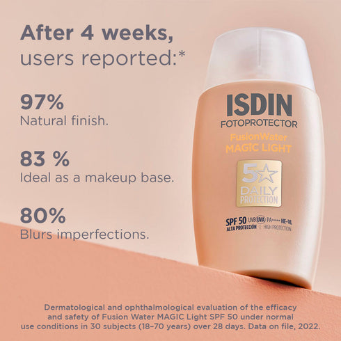ISDIN Fotoprotector Fusion Water Magic Color SPF 50 PA++++ Light