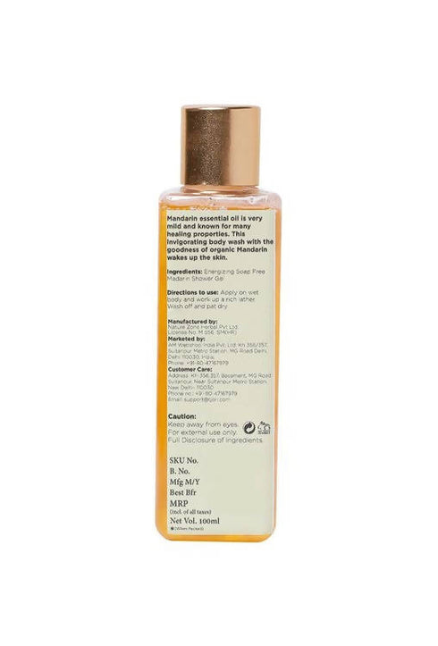 Tjori Energizing Soap Free Mandarin Body Wash