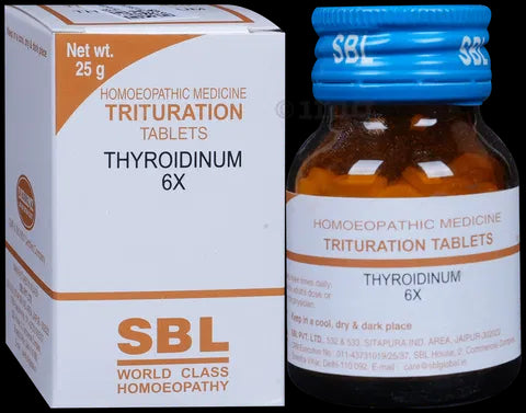 SBL Thyroidinum Trituration Tablet 6X