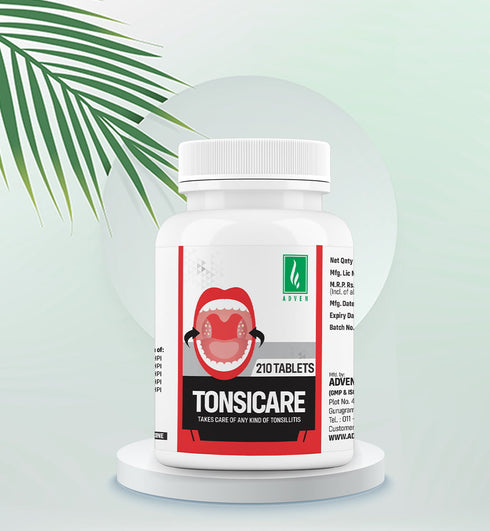 Adven Tonsicare Tablets guards Tonsils 210Tabs