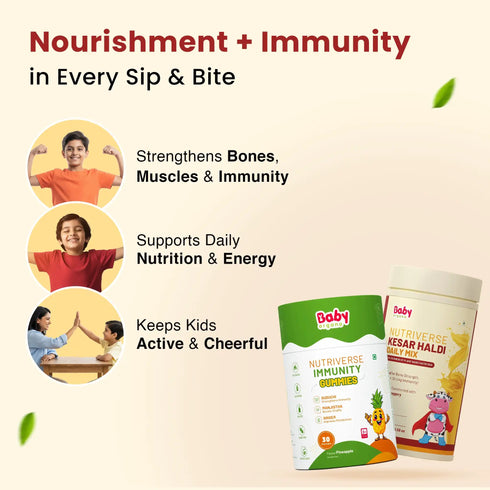 Babyorgano Healthy & Tasty Immunity Combo