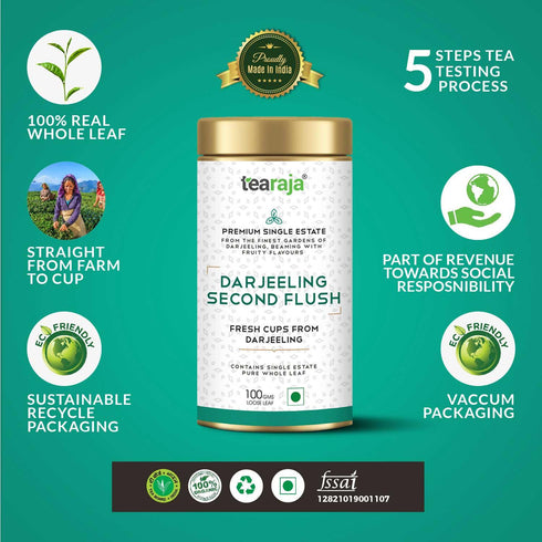Tea Raja - Darjeeling Second Flush Tea
