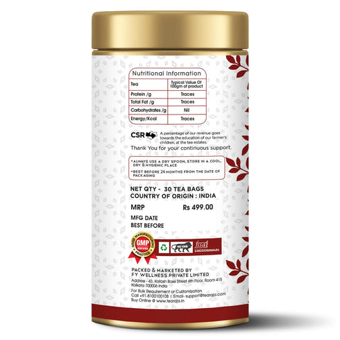 Tea Raja - Darjeeling Summer Clonal Black Tea 30 Tea Bags