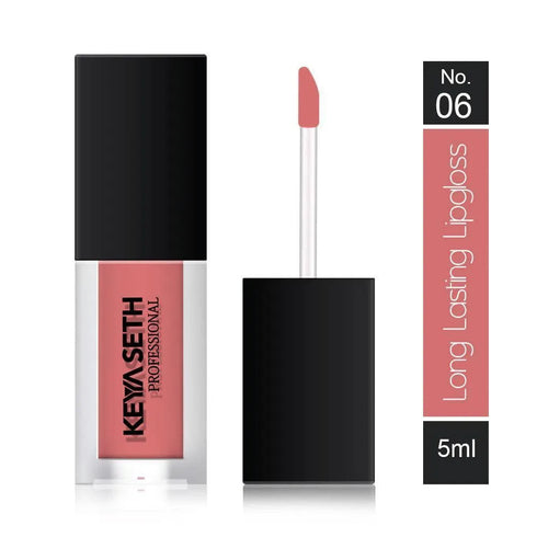 Keya Seth Aromatherapy Dark Nude Pink Shade Long Lasting Matte Lipgloss - 06