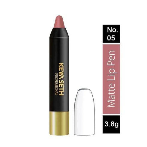 Keya Seth Aromatherapy Dark Nude Pink Shade Matte Lip Pen - 05