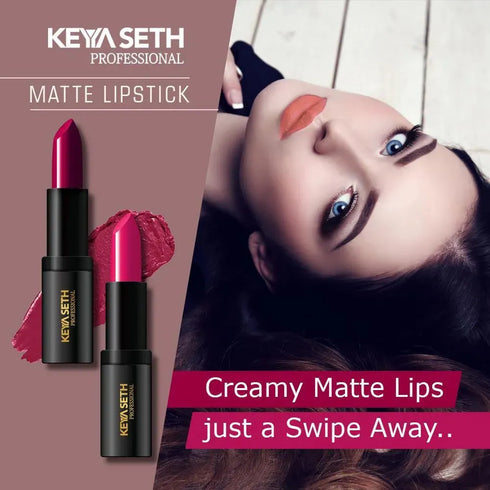 Keya Seth Aromatherapy Dark Nude Shade Matte Lipstick - 04
