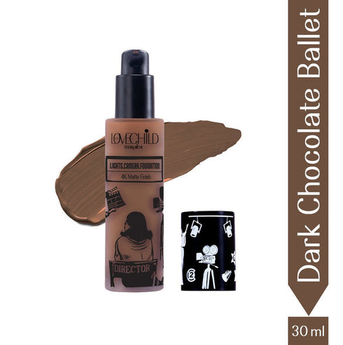 LoveChild Dark Chocolate Ballet| Lights Camera Foundation