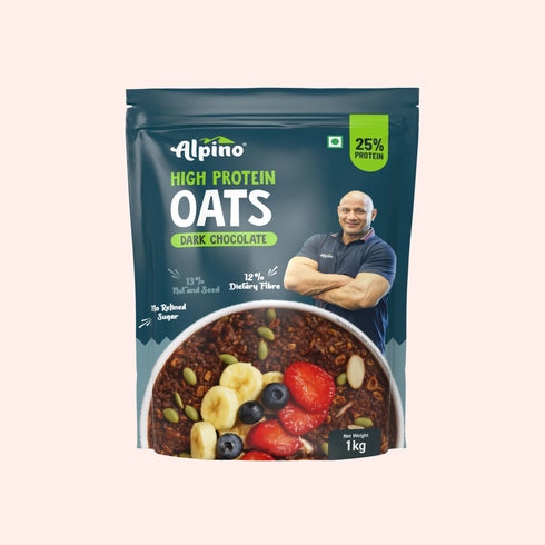 Alpino High Protein Super Rolled Oats Dark Chocolate