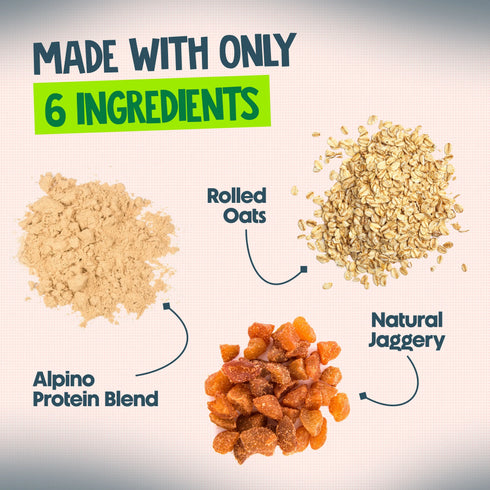 Alpino High Protein Super Rolled Oats Dark Chocolate