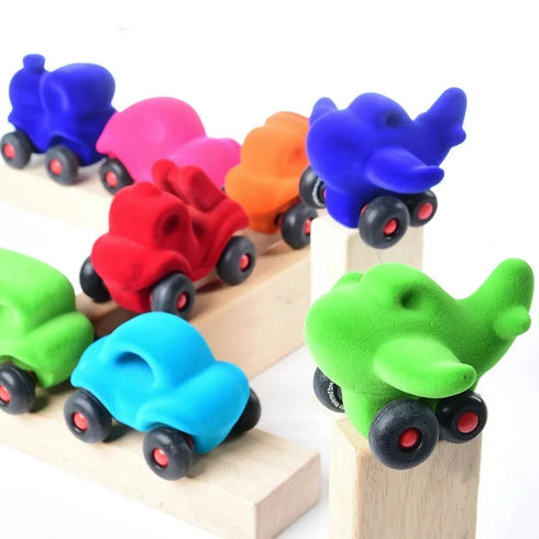 Rubbabu Little Vehicles- Squishy, Soft & Educational