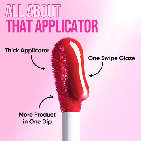 Nykaa Lip Glaze High Pigment Lip Gloss Oil (7ml)