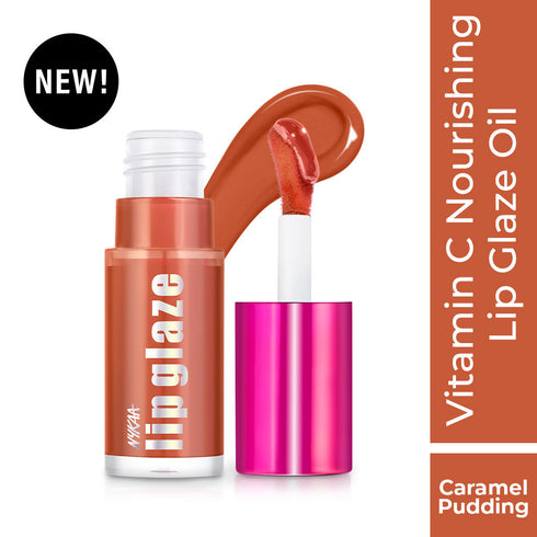 Nykaa Lip Glaze High Pigment Lip Gloss Oil (7ml)