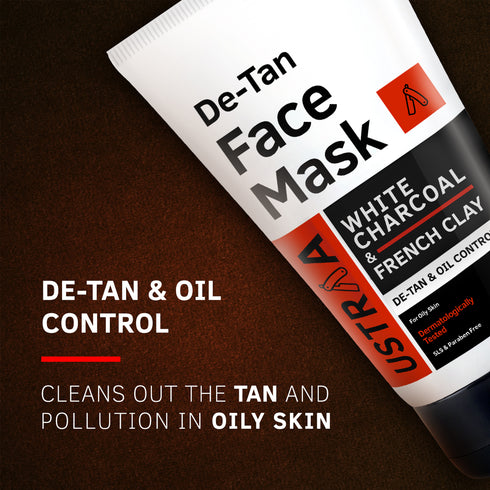 USTRAA De-Tan Face Mask for Oily Skin 125gm