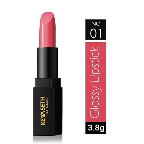 Keya Seth Aromatherapy Deep Pink Shade Glossy Lipstick - 01