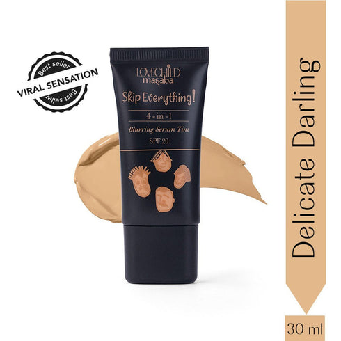 LoveChild Delicate Darling | Skip Everything Blurring Serum Skin Tint Without Brush