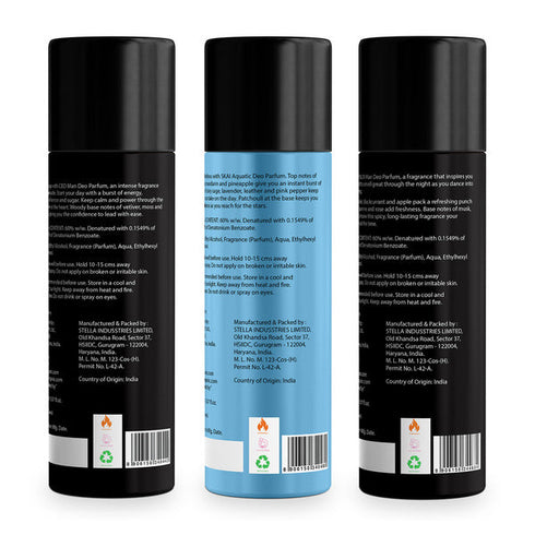 Bella Vita Men's No Gas Deodorant Gift Set