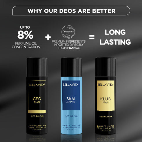 Bella Vita Deodorant Gift Set For Men