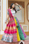 Shubhkala The Exclusive Navratri Special Flor Print Chnaiya Choli for Women