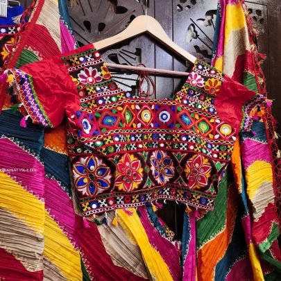 Fabfunda Designer Red Navratri Chaniya Choli Collection