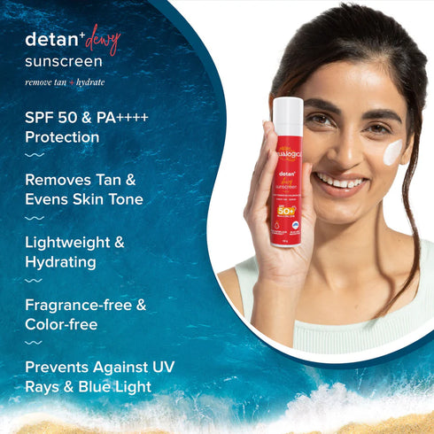 Aqualogica Detan+ Dewy Sunscreen