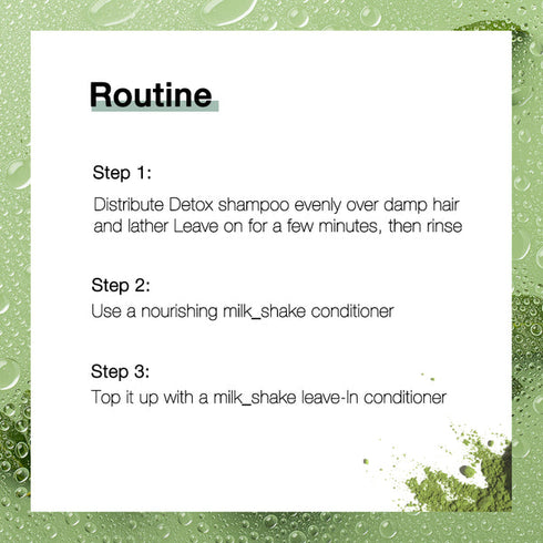 Milk shake deep detox shampoo