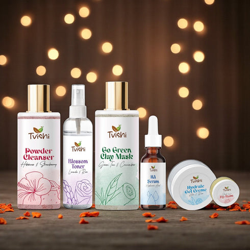Tvishi Skincare Combination Skin Bundle