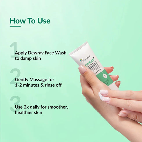 FixDerma Dewrav Barrier Repair & Pore Minimizing Face Wash | Minimizes open pores and repair skin barrier