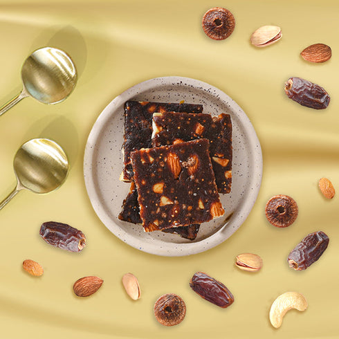 Go Desi Dry-Fruit Date Bars
