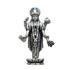 Pure Silver Antique Dhanvanthri Standing Idol 18.16G By Mahita Collections