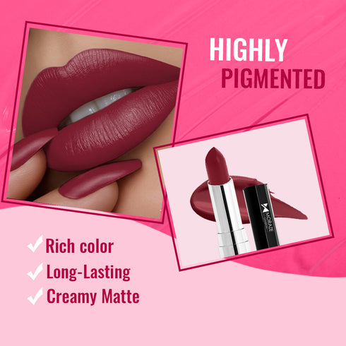 Moraze Cosmetics Creamy Matte Lipstick Long Lasting For Women