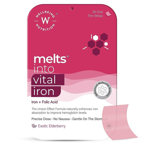 Wellbeing Nutrition Melts Vital Iron