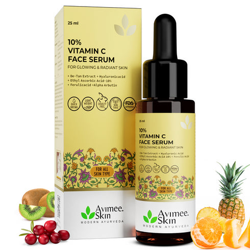 Avimee Herbal Vitamin C Serums For Face: Glowing Skin & Anti-Aging Benefits