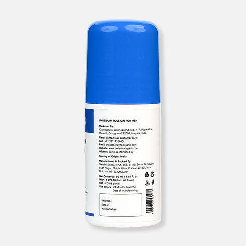 Bella Vita Underarm Roll On For Men