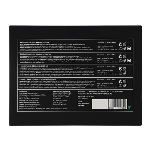 Bella Vita CEO Man Travel Minis Kit