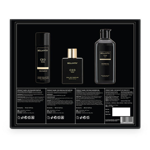 Bella Vita CEO Man Black Edition Gift Set