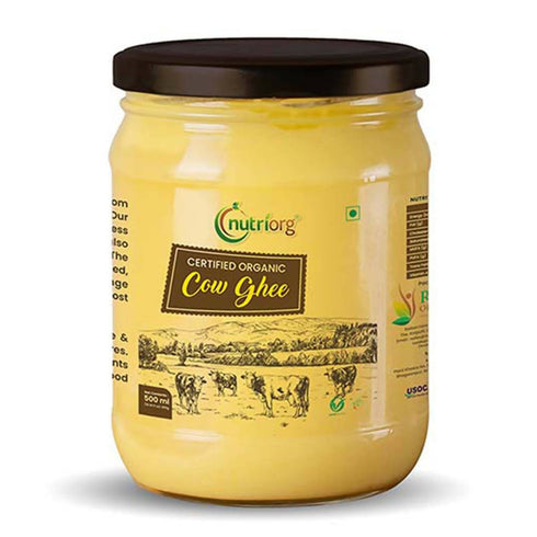 Nutriorg Certified Organic Cow Ghee