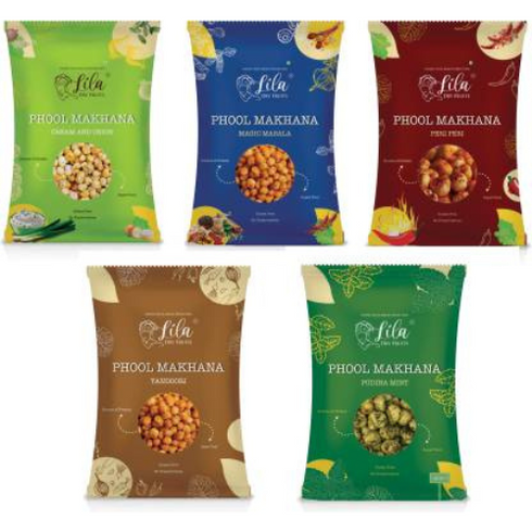 Lila Dry Fruits 5 Flavoured Makhana