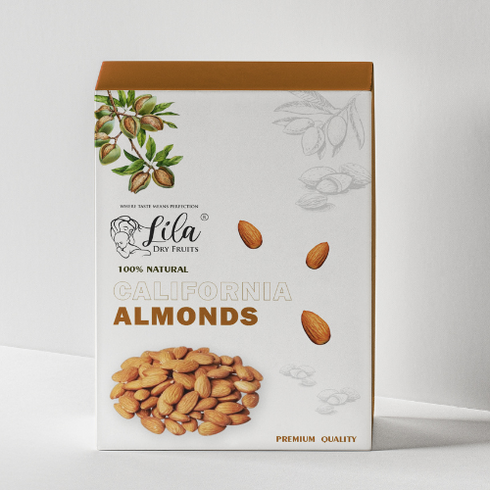 Lila Dry Fruits Premium California Almonds