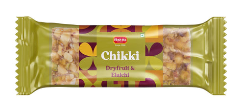 Chitale Bandhu Mithaiwale Dryfruit & Elaichi Chikki Pack of 4