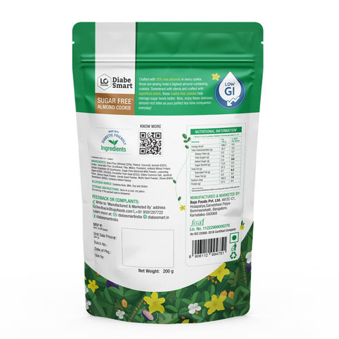 DiabeSmart DiabeSmart Almond Cookie