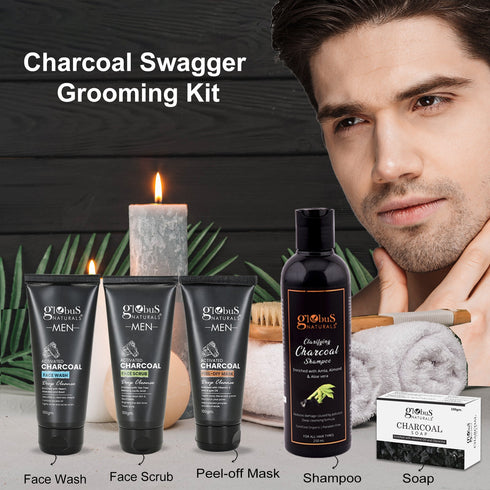 Charcoal Swagger Grooming Kit