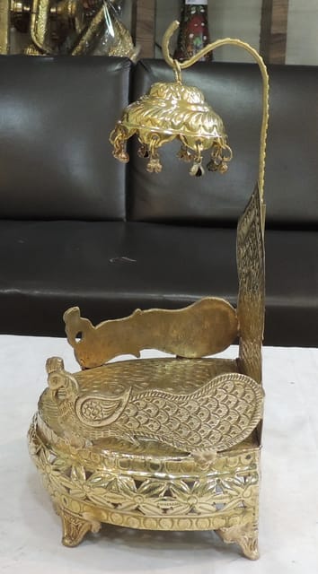 Brass Shingasan Dhalai For God Idol 1.03 KG