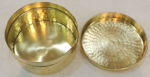 Brass Laddu Box