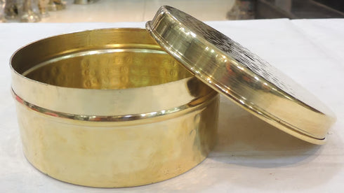 Brass Laddu Box